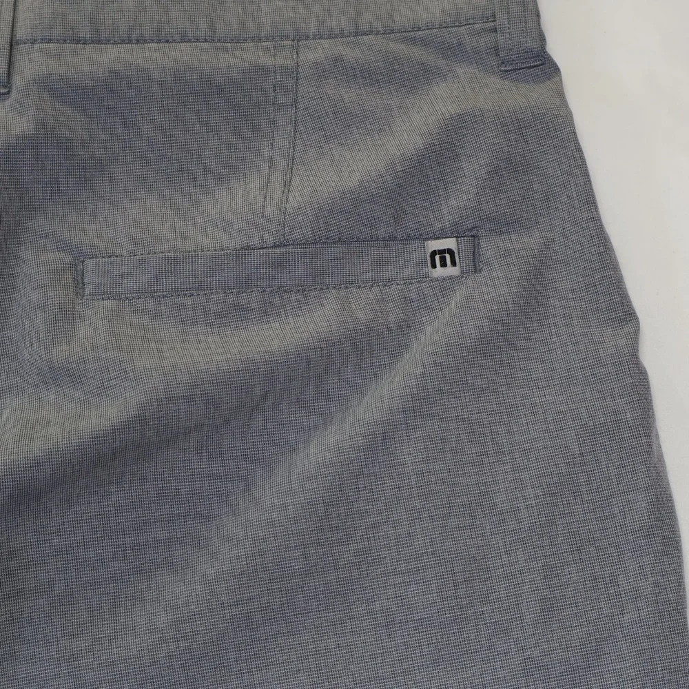 Travis Mathew Mens‎ Grey Heathered Golf Shorts Size 32 Stretch Performance